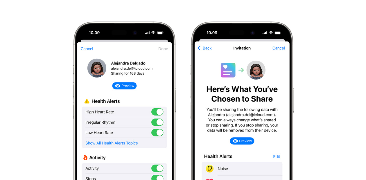 ヘルスケアアプリが表示されているiPhoneの画面