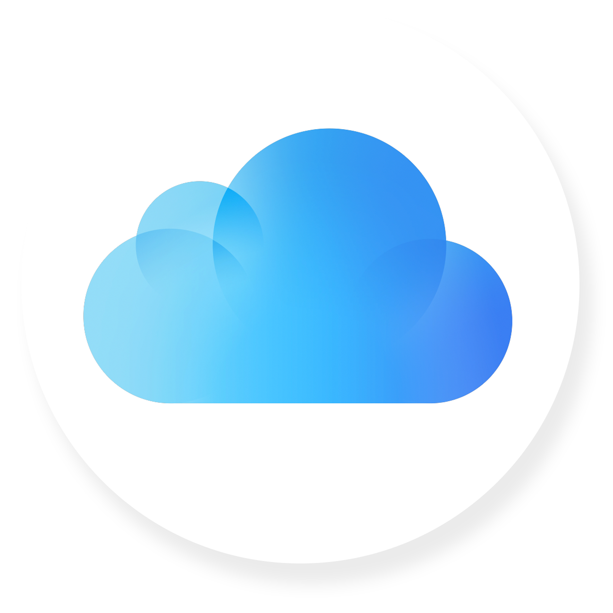Ícono del servicio de iCloud