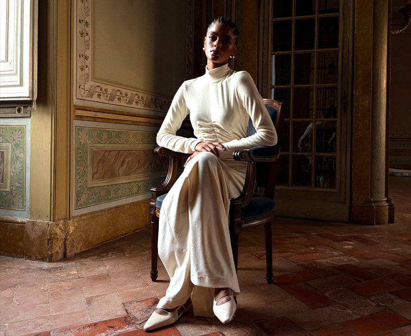 Fotografia de uma pessoa tirada com o modo de pouca luz da câmara